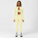 BAD CLOTHING™ Tracksuit set (tank top, leggings and short zip-up jacket)