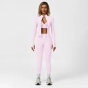 BAD CLOTHING™ Tracksuit set (tank top, leggings and short zip-up jacket)