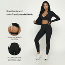 Lepea™ Tracksuit set (tank top, leggings and short zip-up jacket)